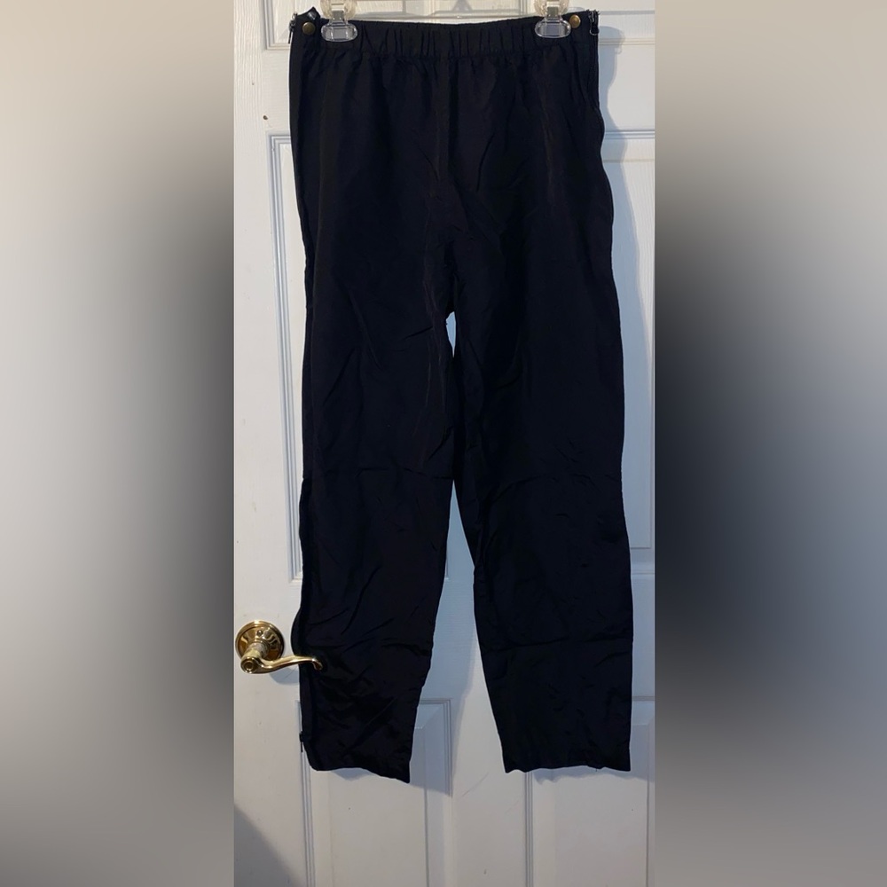 S/M Black Parachute Pants